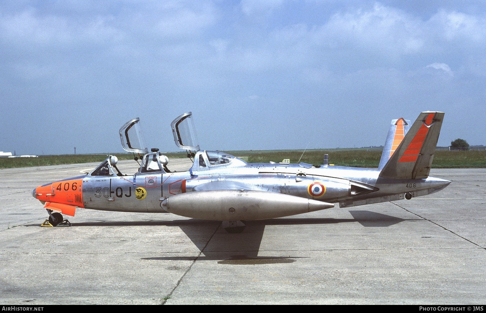 Aircraft Photo of 406 | Fouga CM-170R Magister | France - Air Force | AirHistory.net #809504