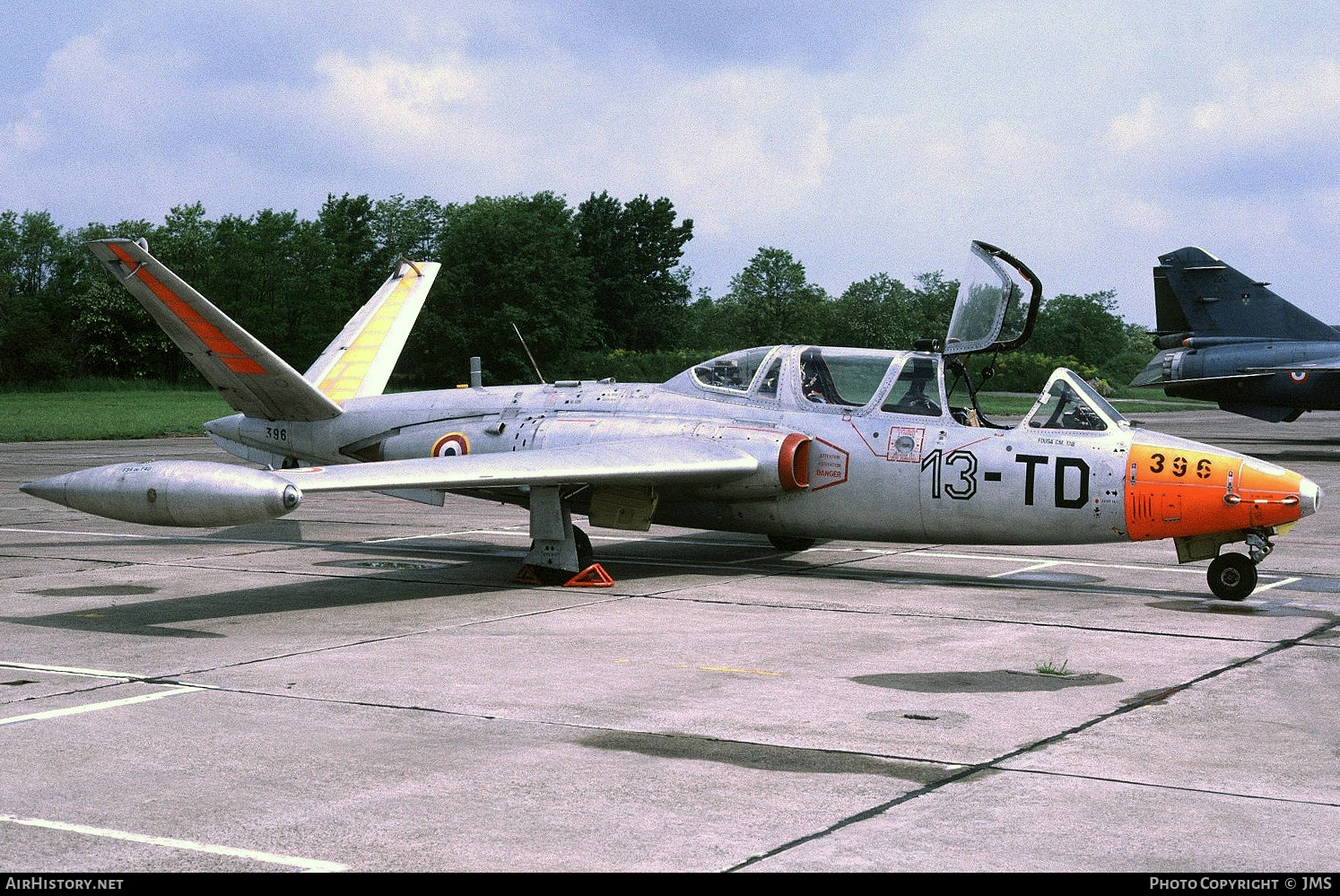 Aircraft Photo of 396 | Fouga CM-170R Magister | France - Air Force | AirHistory.net #809553