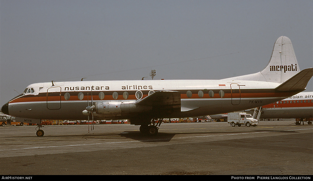 Aircraft Photo of PK-MVN | Vickers 832 Viscount | Merpati Nusantara Airlines | AirHistory.net #809555