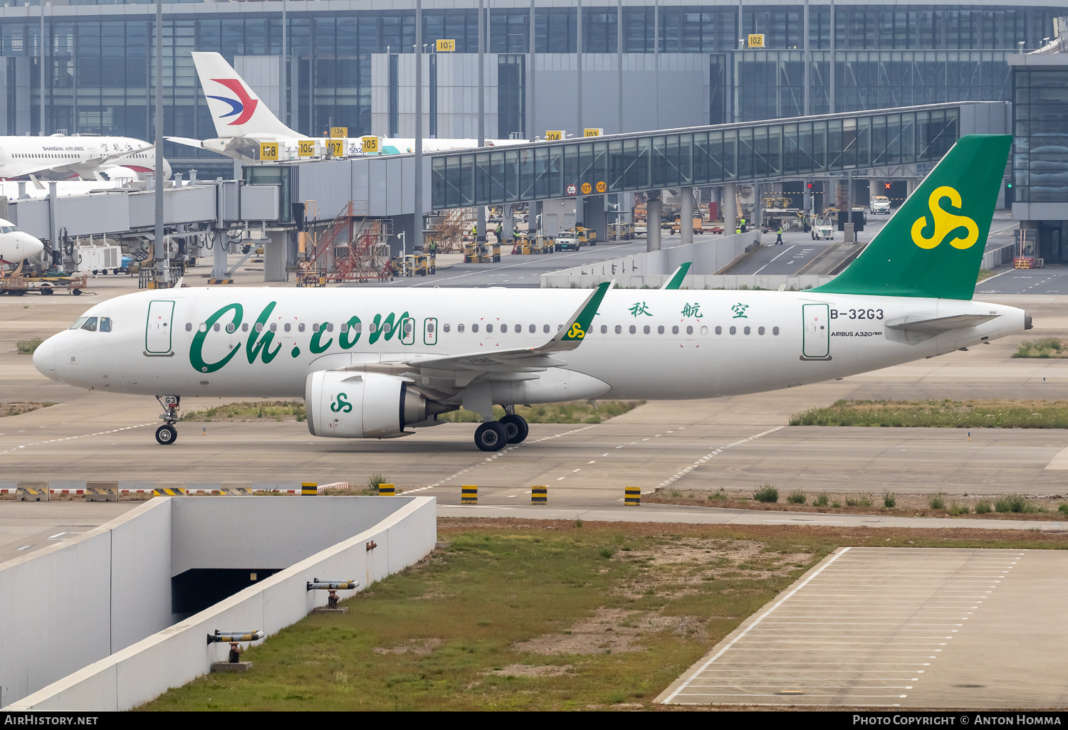 Aircraft Photo of B-32G3 | Airbus A320-251N | Spring Airlines | AirHistory.net #809557