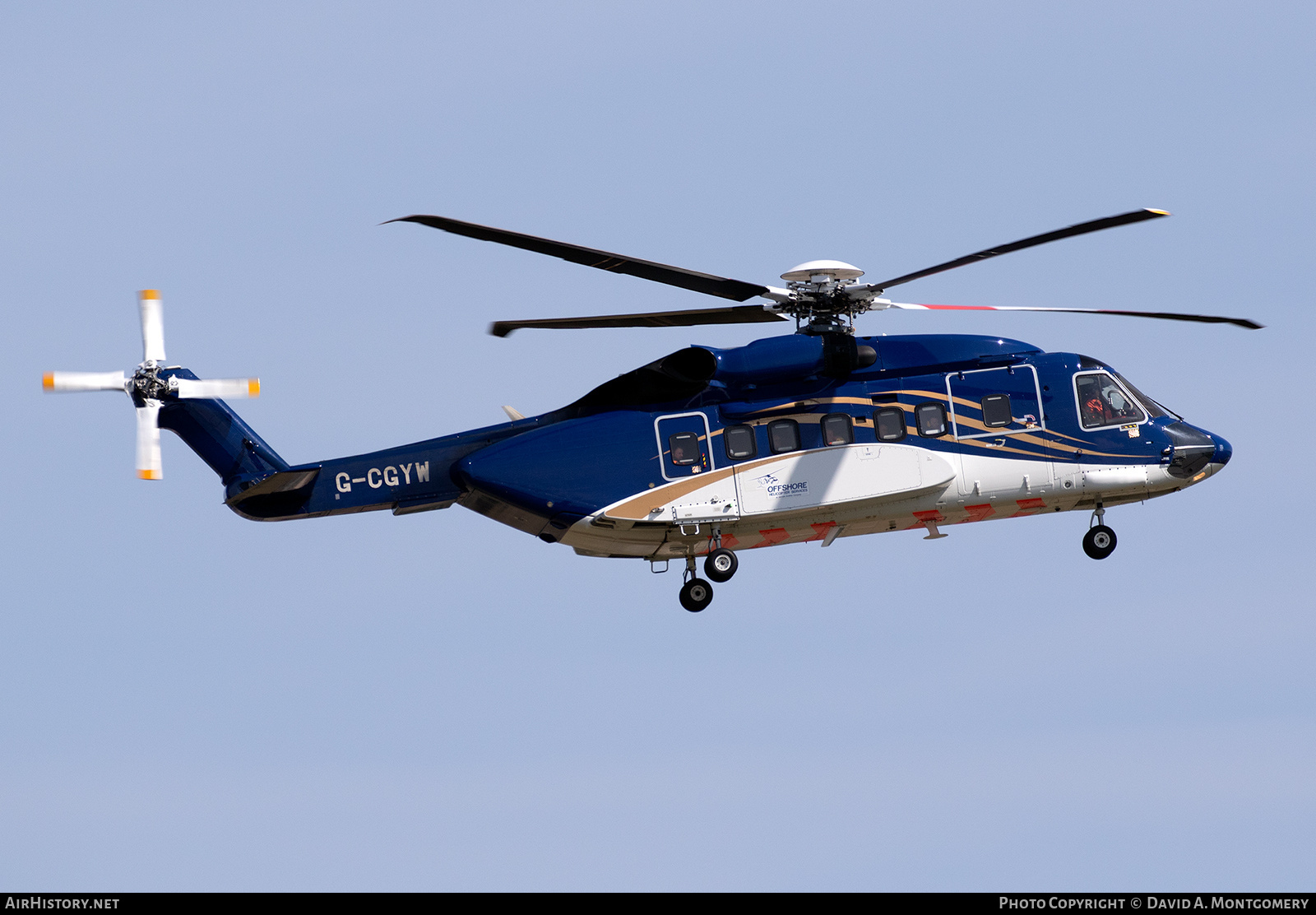 Aircraft Photo of G-CGYW | Sikorsky S-92A | Offshore Helicopter Services | AirHistory.net #809559