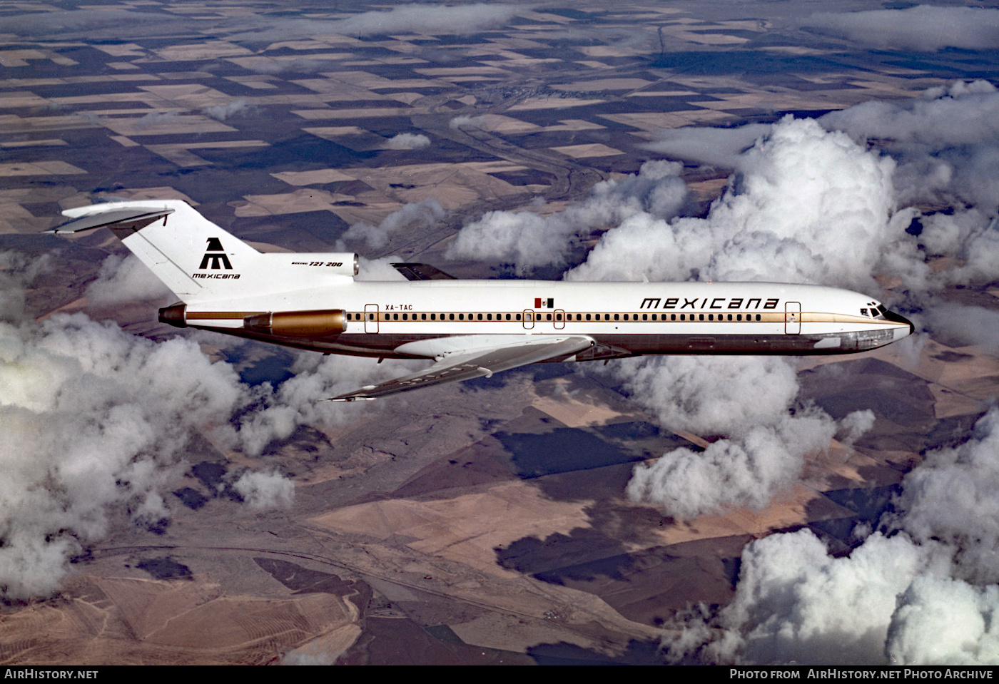 Aircraft Photo of XA-TAC | Boeing 727-264 | Mexicana | AirHistory.net #809568