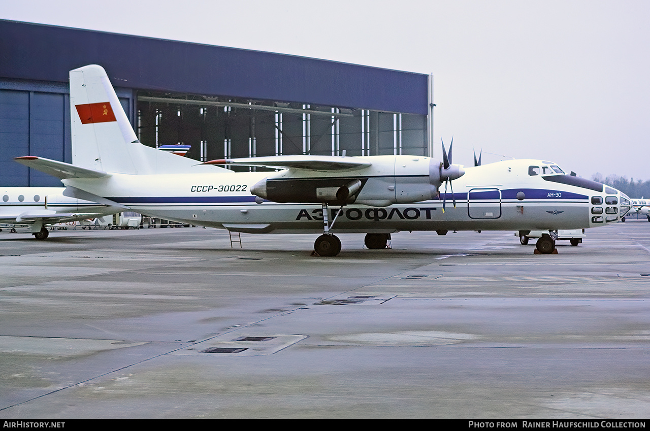 Aircraft Photo of CCCP-30022 | Antonov An-30 | Aeroflot | AirHistory.net #809573