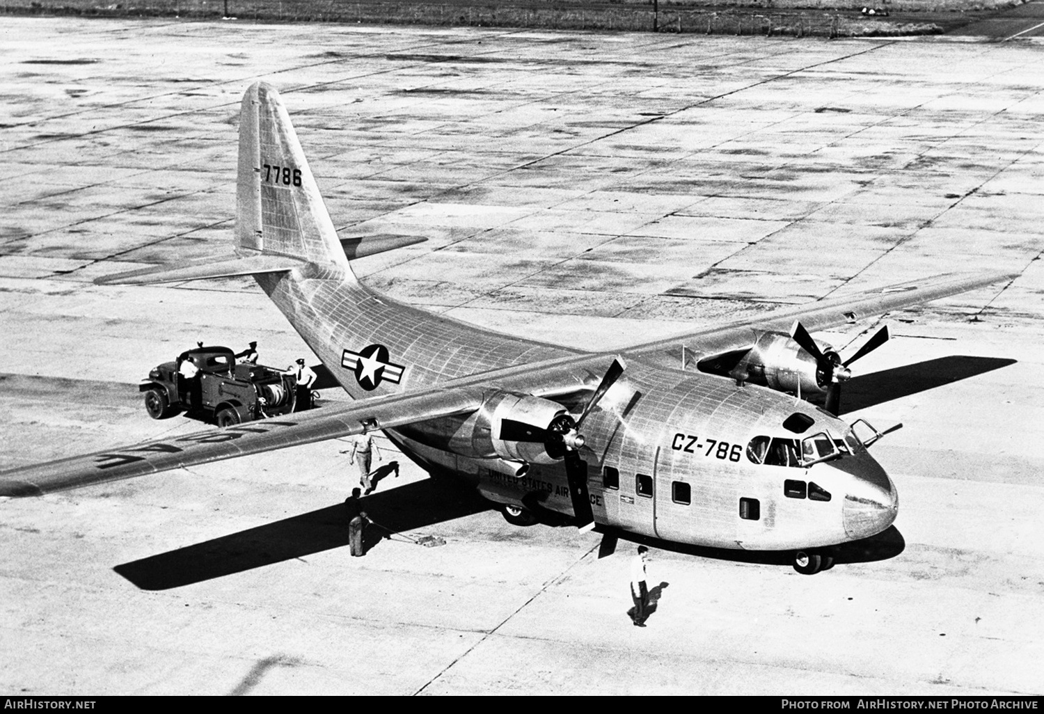 Aircraft Photo of 47-786 / 7786 | Chase XC-123 Avitruc | AirHistory.net #809575