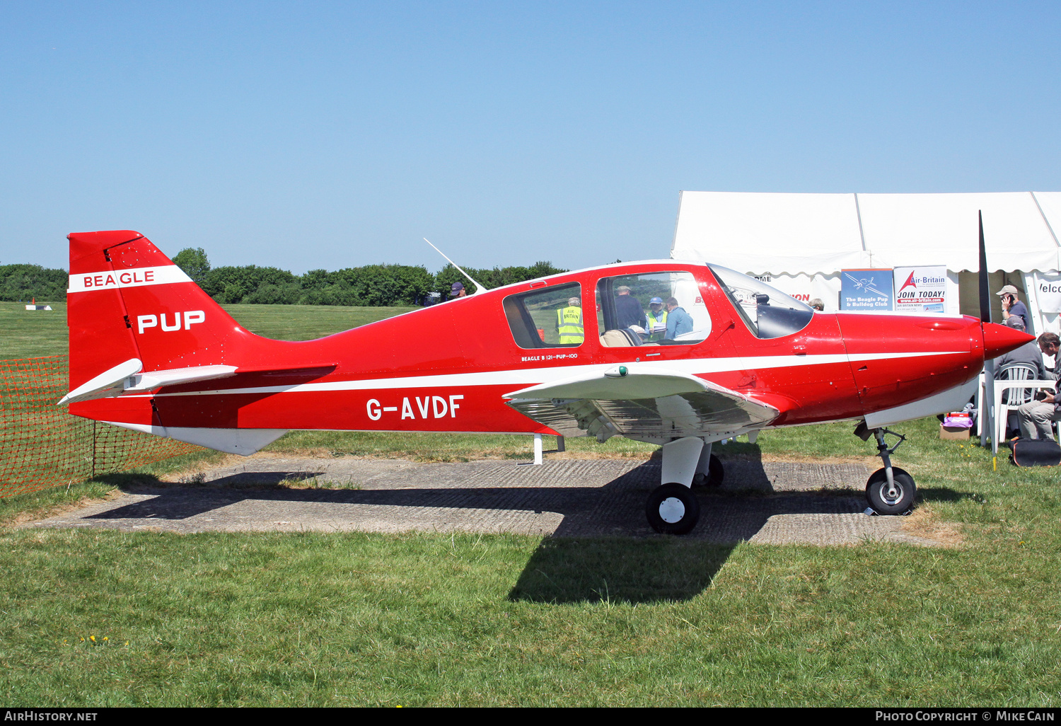 Aircraft Photo of G-AVDF | Beagle B.121 Srs.1 Pup-100 | AirHistory.net #809592