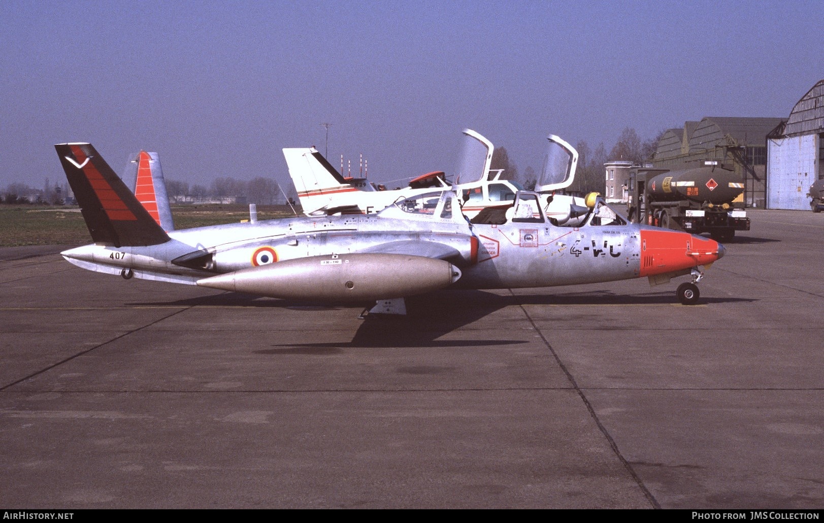 Aircraft Photo of 407 | Fouga CM-170R Magister | France - Air Force | AirHistory.net #809593