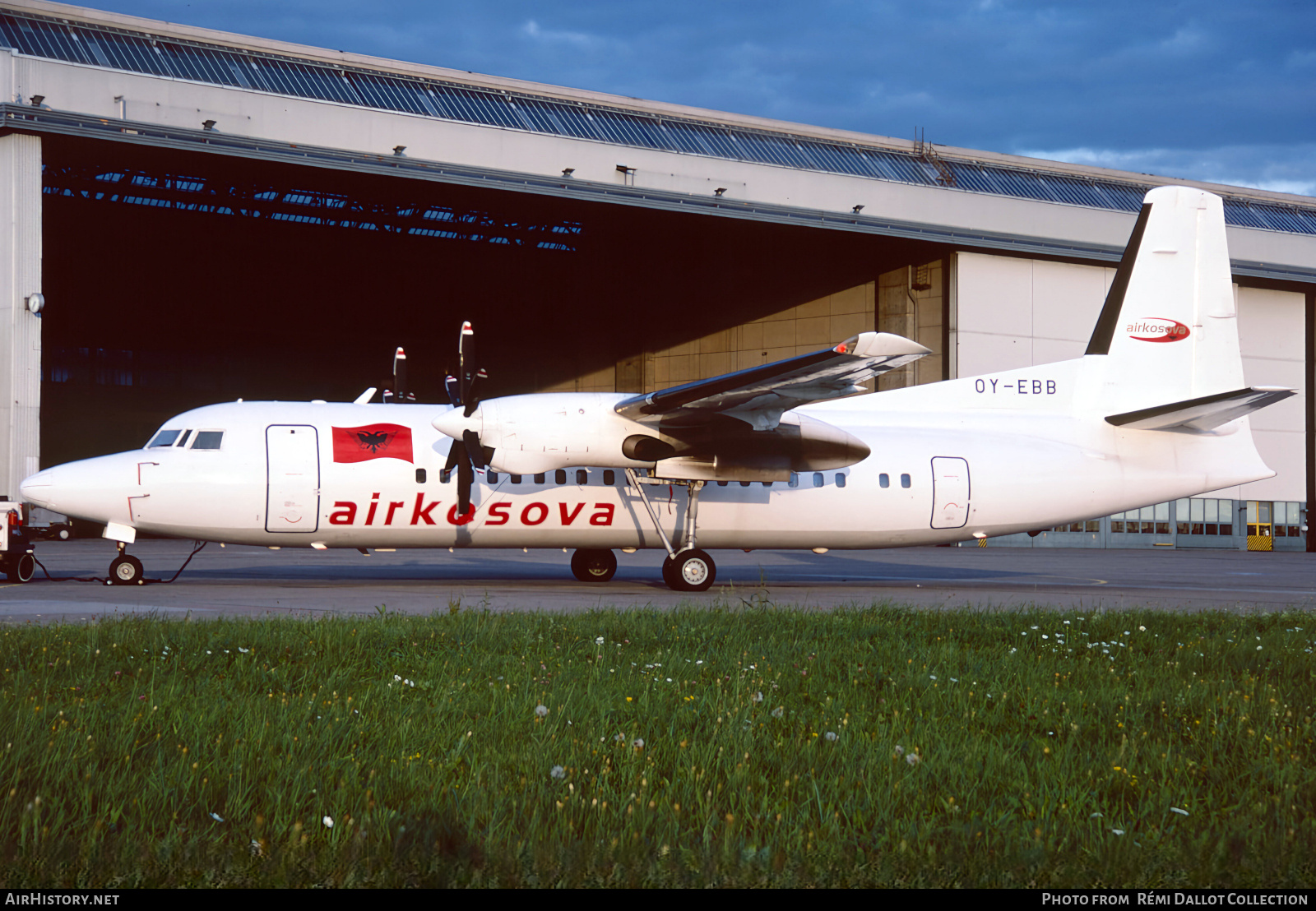 Aircraft Photo of OY-EBB | Fokker 50 | Air Kosova | AirHistory.net #809595