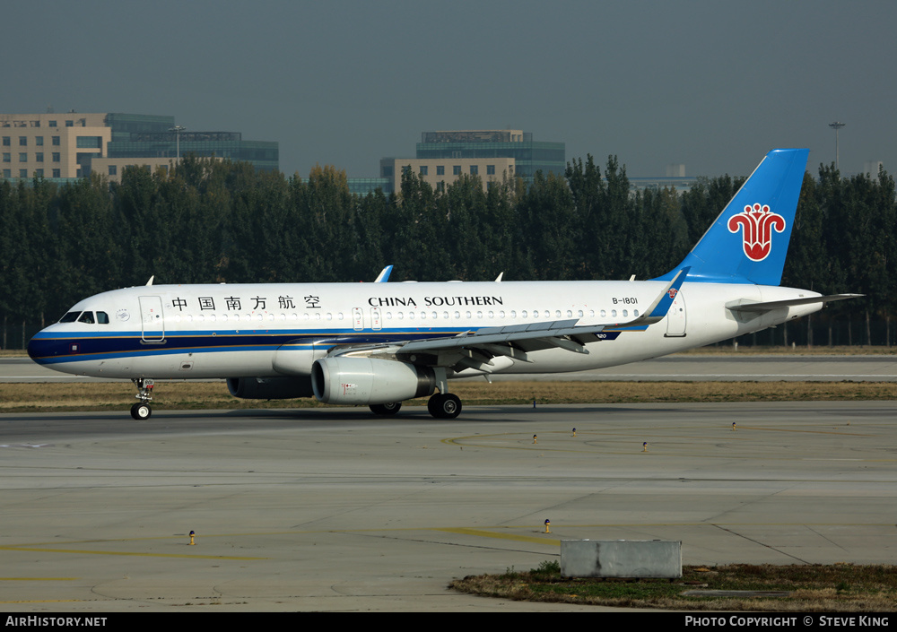 Aircraft Photo of B-1801 | Airbus A320-232 | China Southern Airlines | AirHistory.net #809606