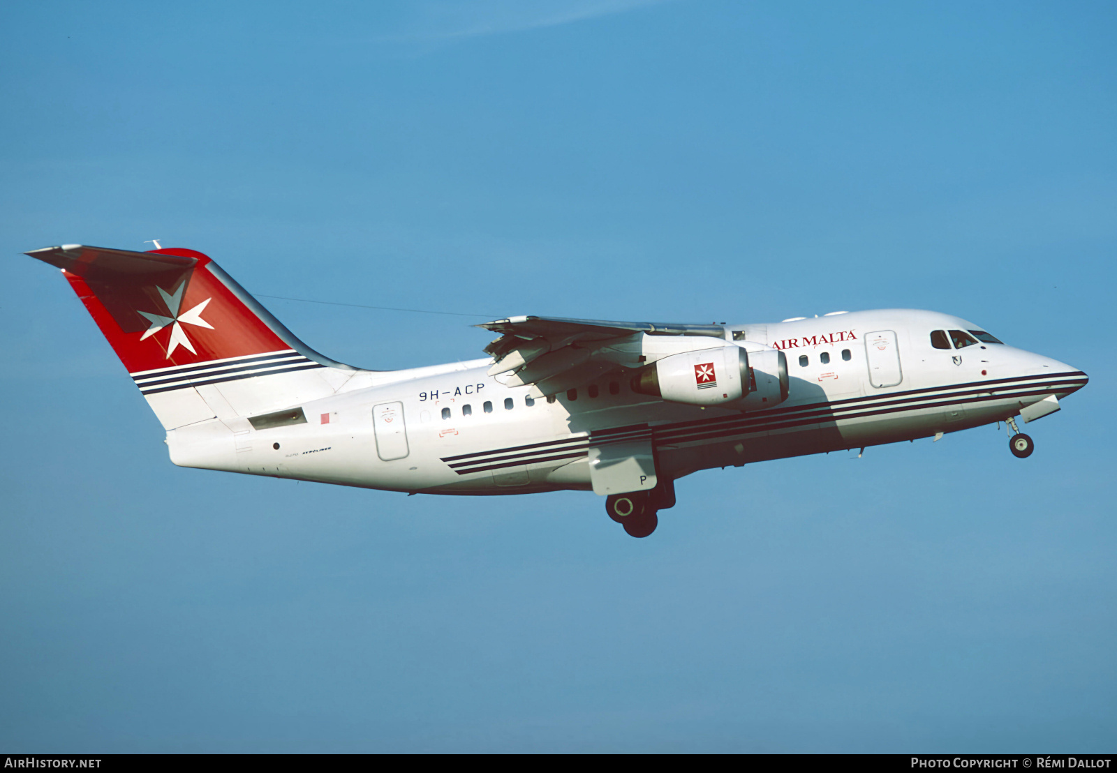 Aircraft Photo of 9H-ACP | British Aerospace Avro 146-RJ70 | Air Malta | AirHistory.net #809614