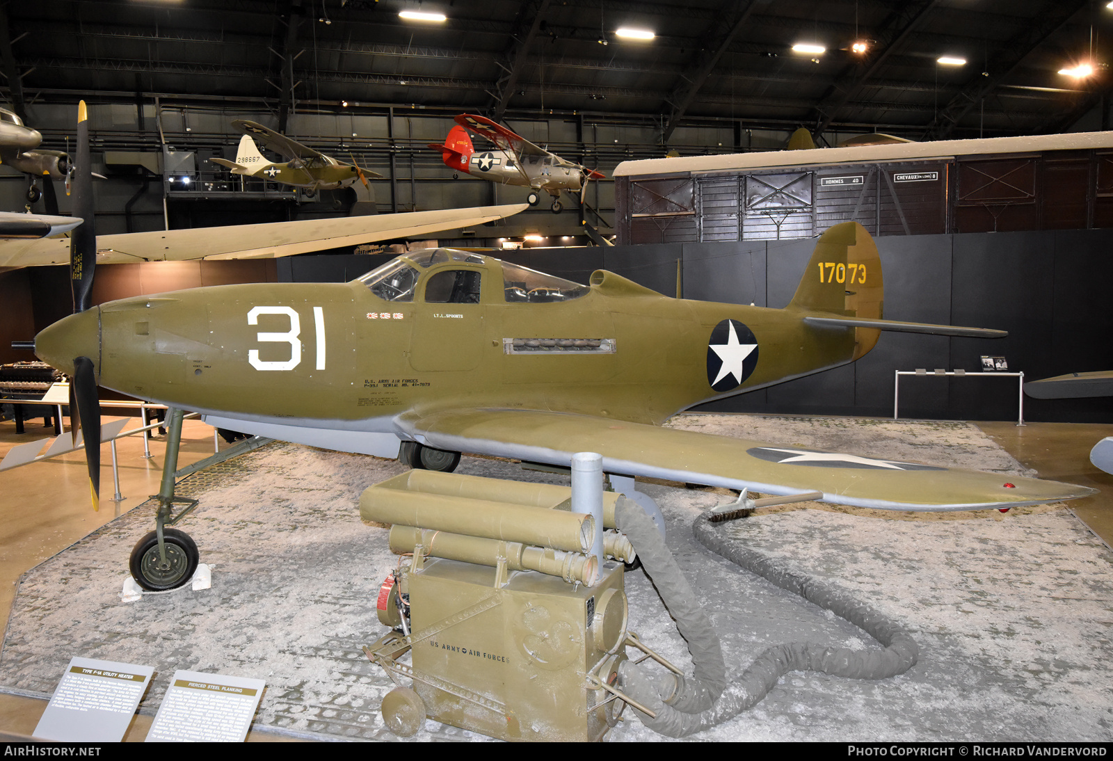 Aircraft Photo of 41-7073 / 17073 | Bell P-39Q Airacobra | USA - Air Force | AirHistory.net #809647