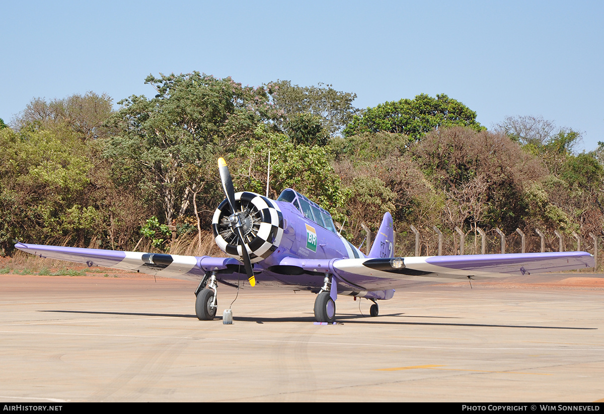 Aircraft Photo of PT-LDQ | North American AT-6D Texan | Esquadrilha BR | AirHistory.net #809648