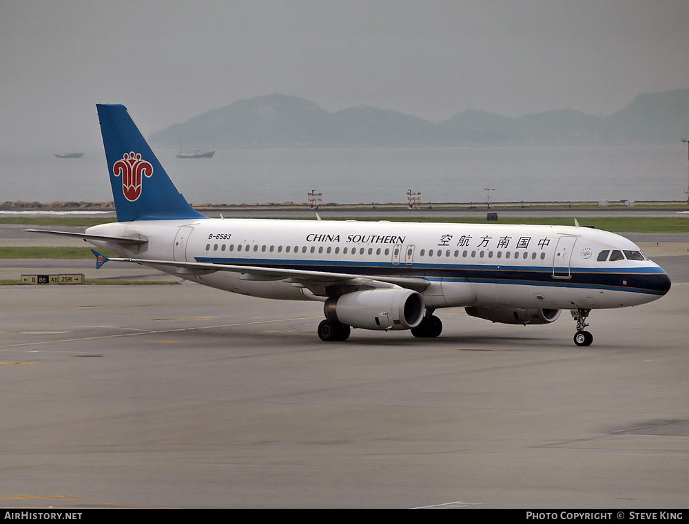 Aircraft Photo of B-6583 | Airbus A320-232 | China Southern Airlines | AirHistory.net #809663
