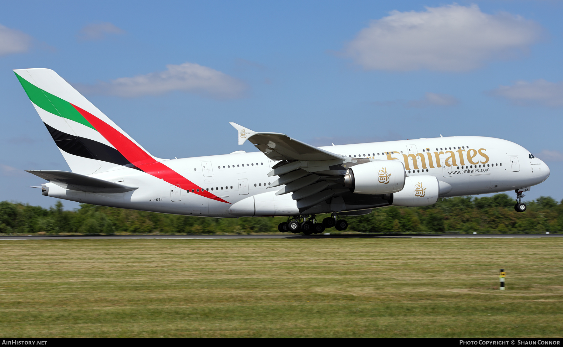 Aircraft Photo of A6-EEL | Airbus A380-861 | Emirates | AirHistory.net #809666