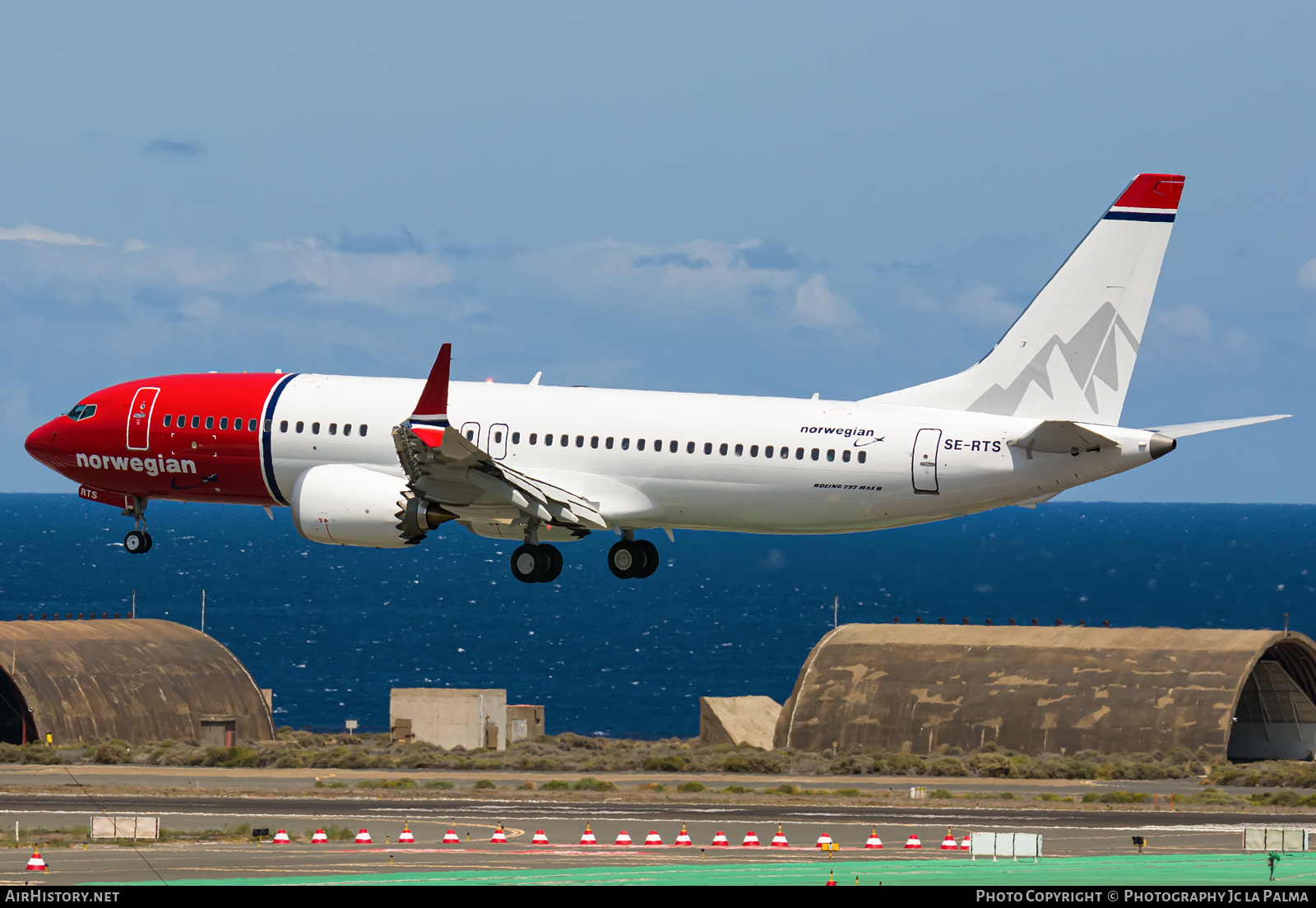 Aircraft Photo of SE-RTS | Boeing 737-8 Max 8 | Norwegian | AirHistory.net #809679