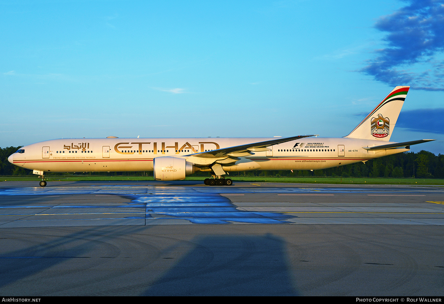 Aircraft Photo of A6-ETK | Boeing 777-3FX/ER | Etihad Airways | AirHistory.net #809689