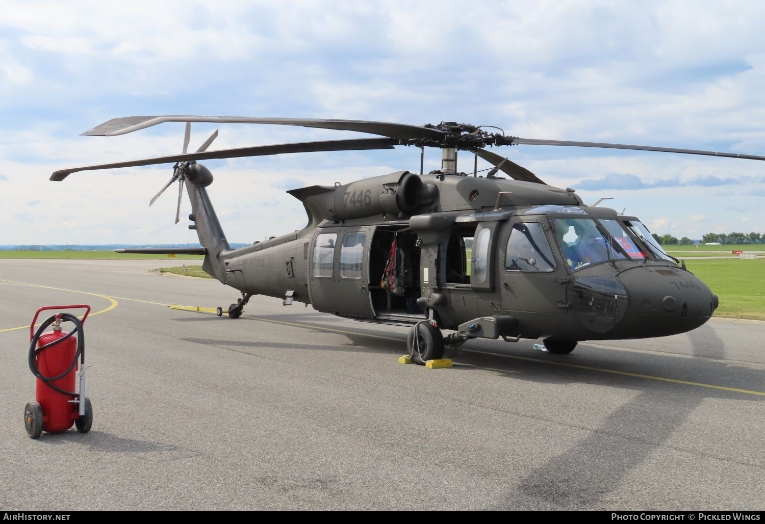 Aircraft Photo of 7446 | Sikorsky UH-60M Black Hawk (S-70A) | Slovakia - Air Force | AirHistory.net #809698