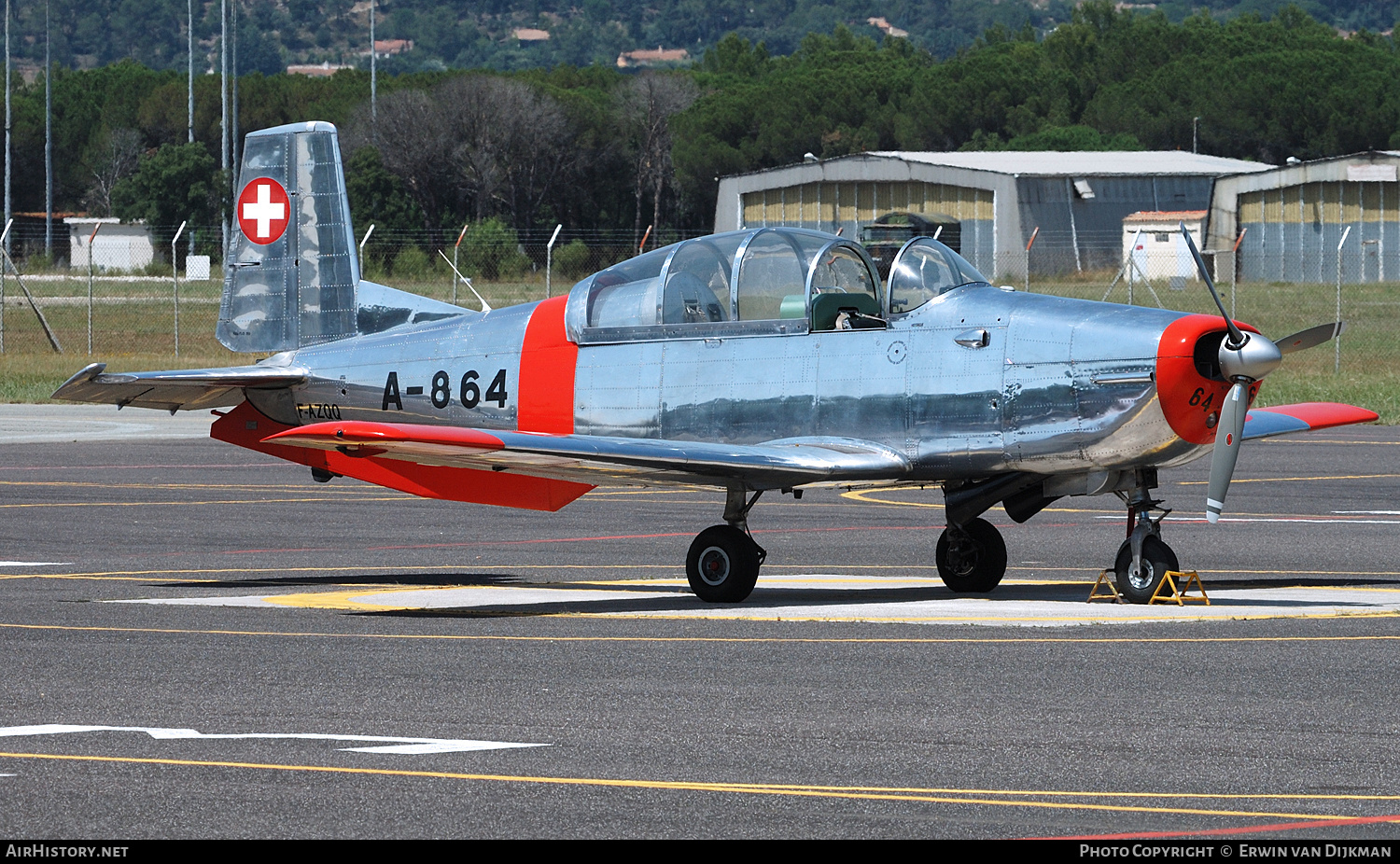 Aircraft Photo of F-AZQQ / A-864 | Pilatus P-3-05 | Switzerland - Air Force | AirHistory.net #809706