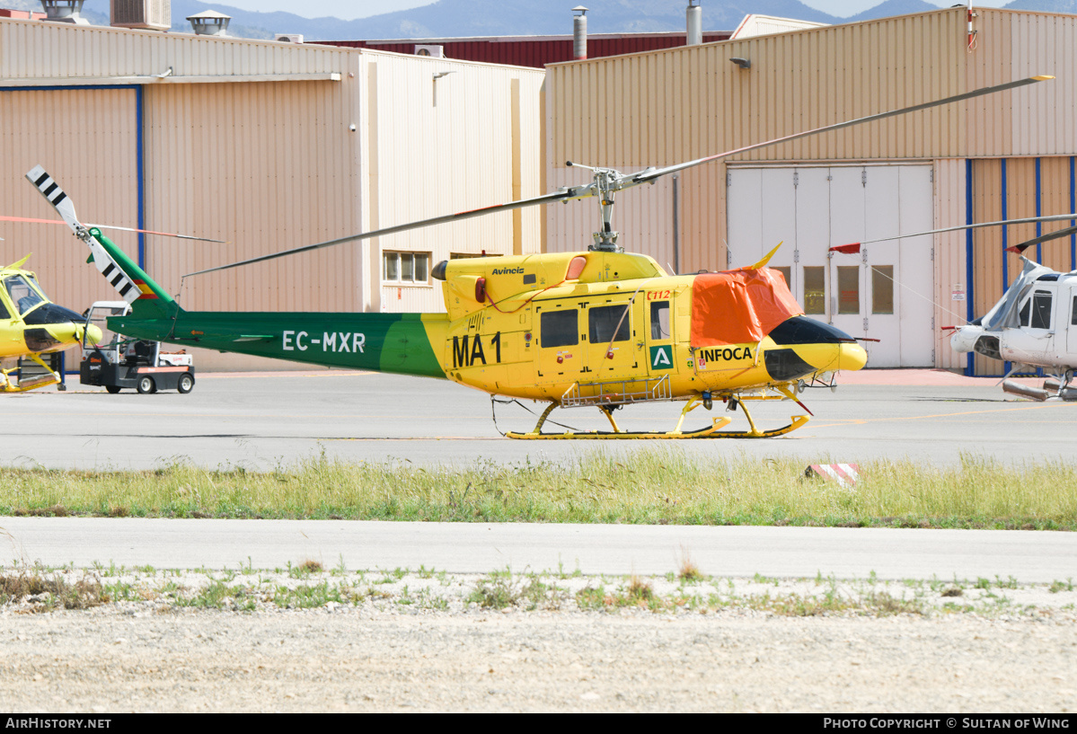 Aircraft Photo of EC-MXR | Bell 212HP Twin Two-Twelve | INFOCA - Incendios Forestales de Andalucía | AirHistory.net #809709