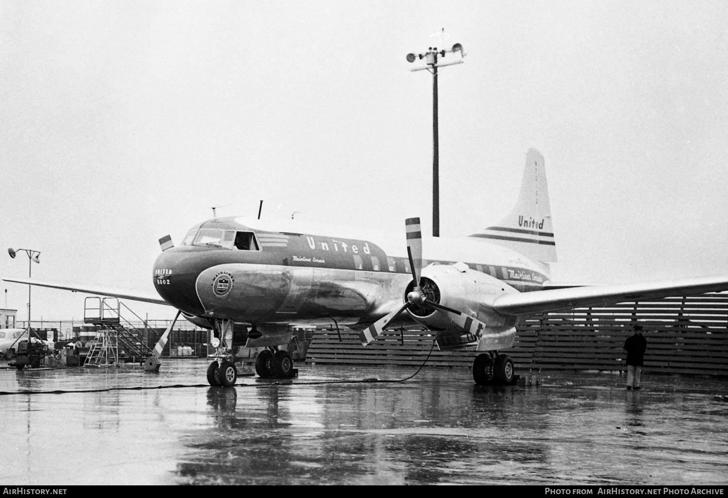 Aircraft Photo of N73102 | Convair 340-31 | United Air Lines | AirHistory.net #809711