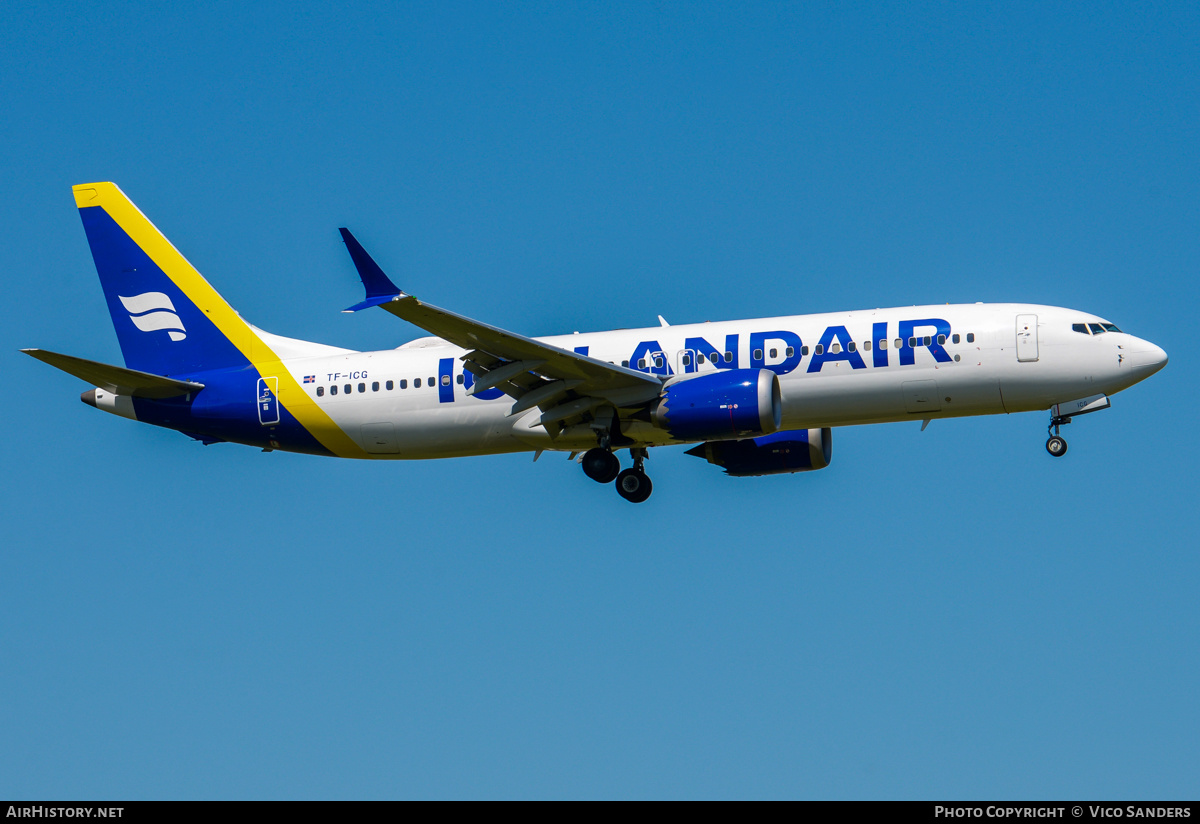 Aircraft Photo of TF-ICG | Boeing 737-8 Max 8 | Icelandair | AirHistory.net #809714