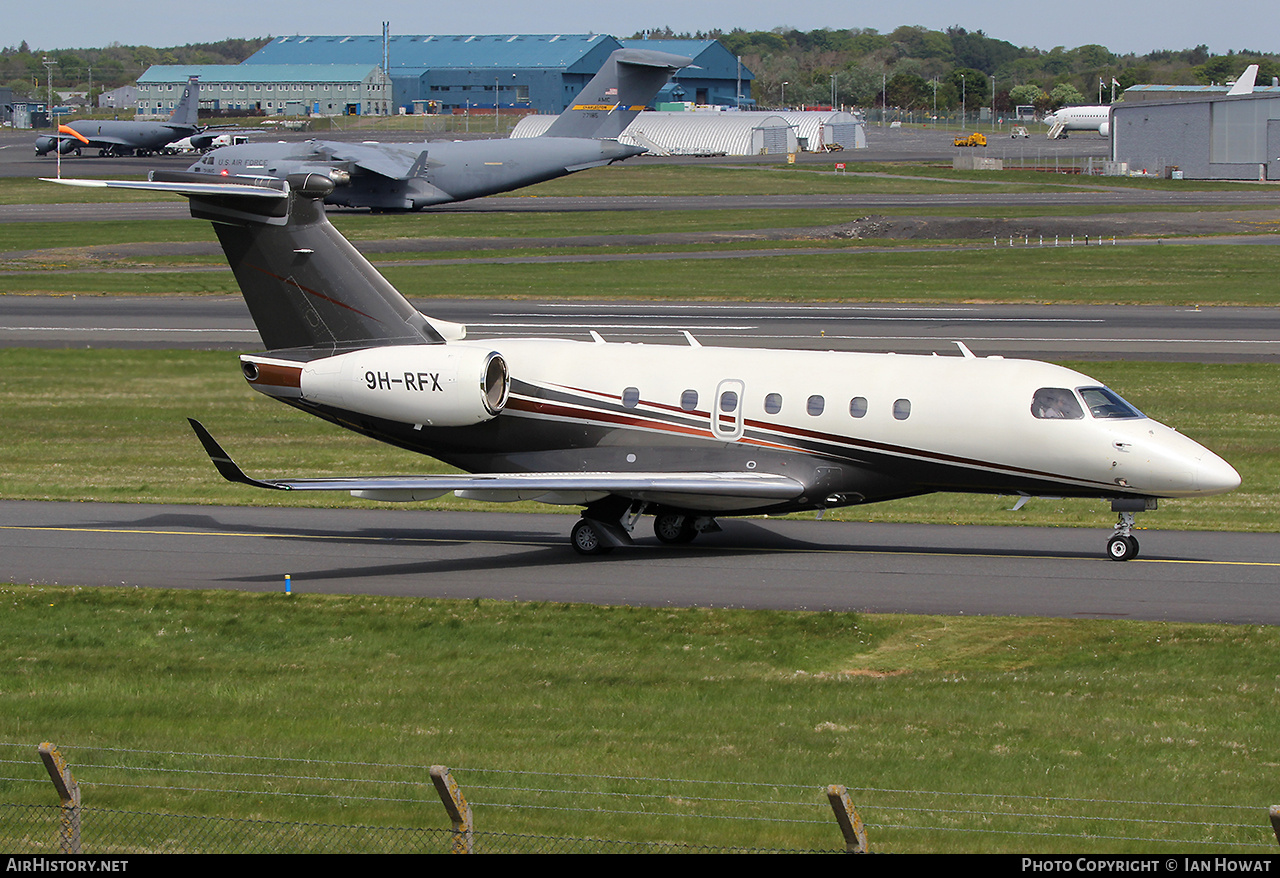 Aircraft Photo of 9H-RFX | Embraer EMB-550 Legacy 500 | AirHistory.net #809719