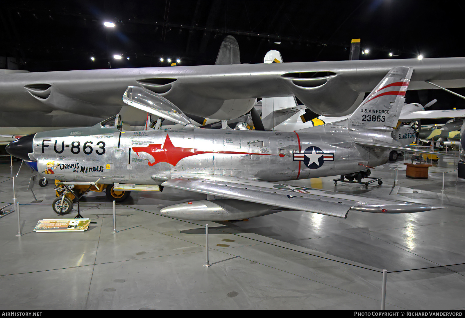 Aircraft Photo of 52-3863 / 23863 | North American F-86D Sabre | USA - Air Force | AirHistory.net #809725
