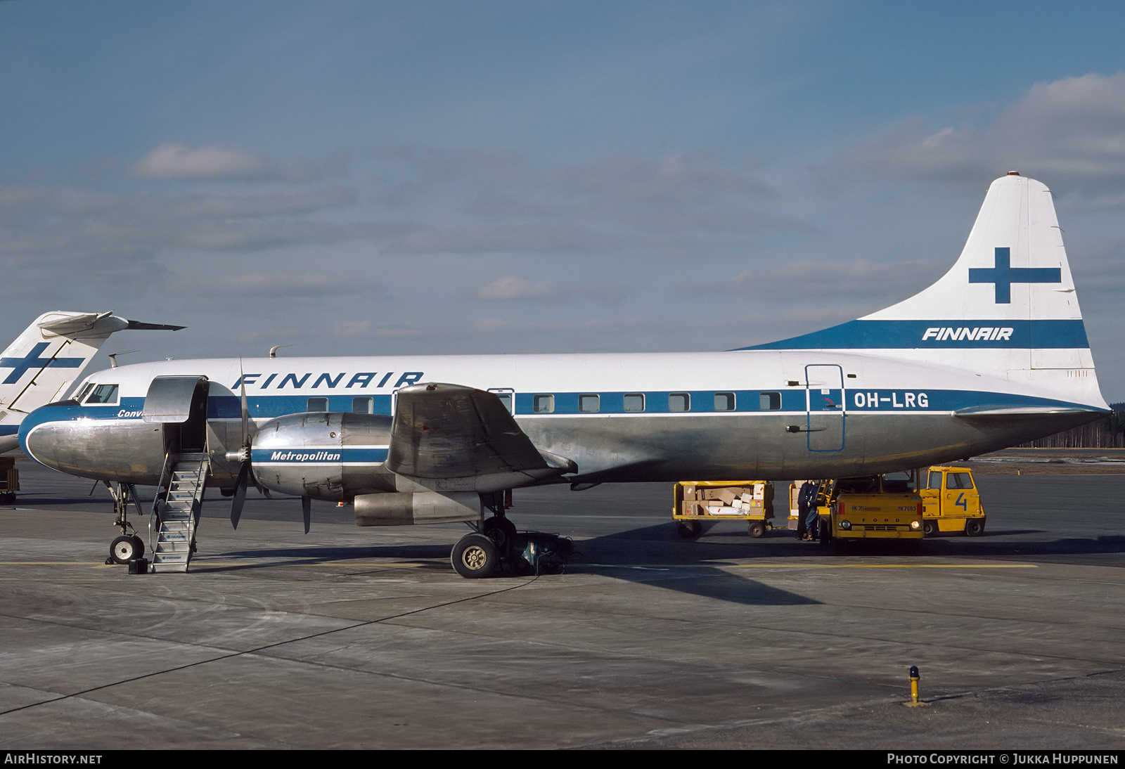Aircraft Photo of OH-LRG | Convair 440-41 Metropolitan | Finnair | AirHistory.net #809742