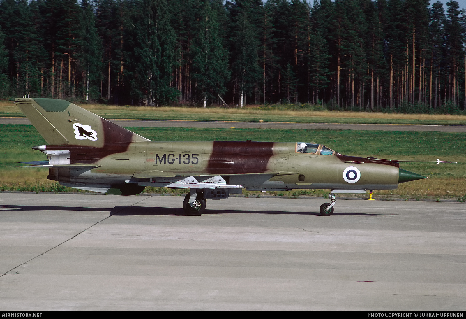 Aircraft Photo of MG-135 | Mikoyan-Gurevich MiG-21bis | Finland - Air Force | AirHistory.net #809743