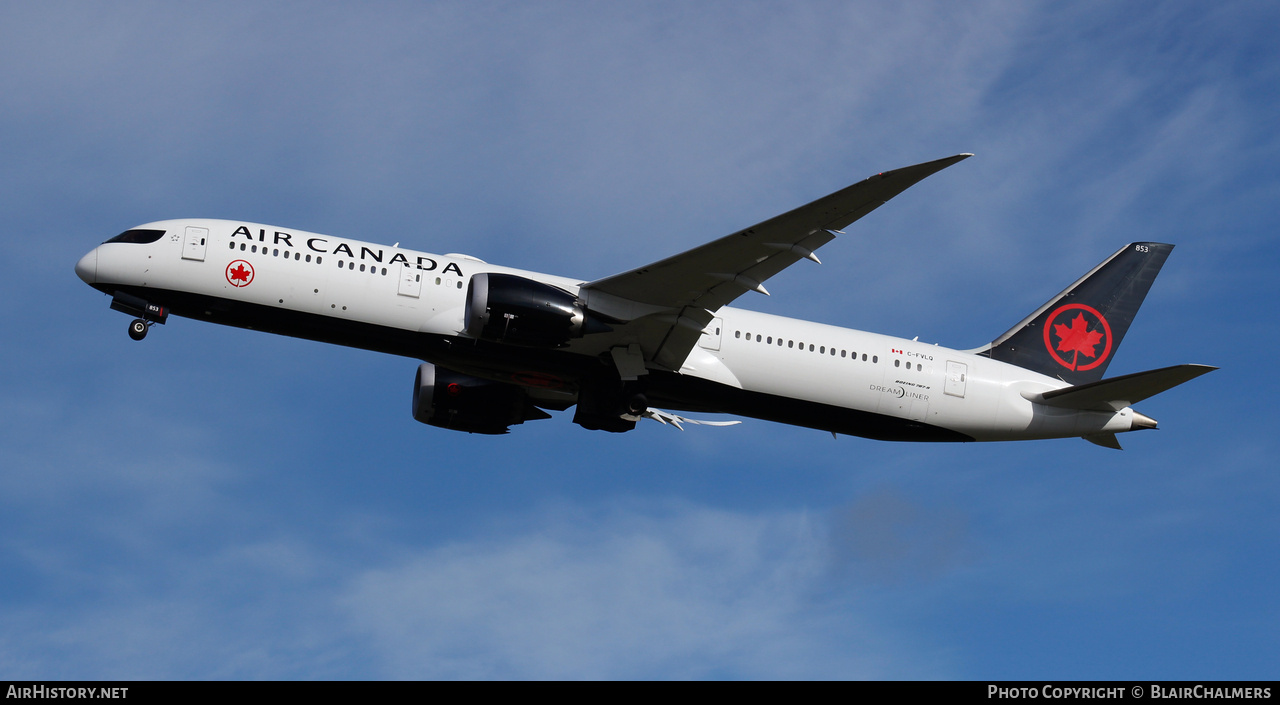 Aircraft Photo of C-FVLQ | Boeing 787-9 Dreamliner | Air Canada | AirHistory.net #809759