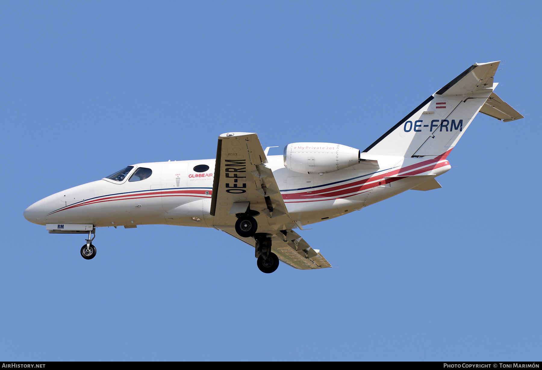 Aircraft Photo of OE-FRM | Cessna 510 Citation Mustang | GlobeAir | AirHistory.net #809762