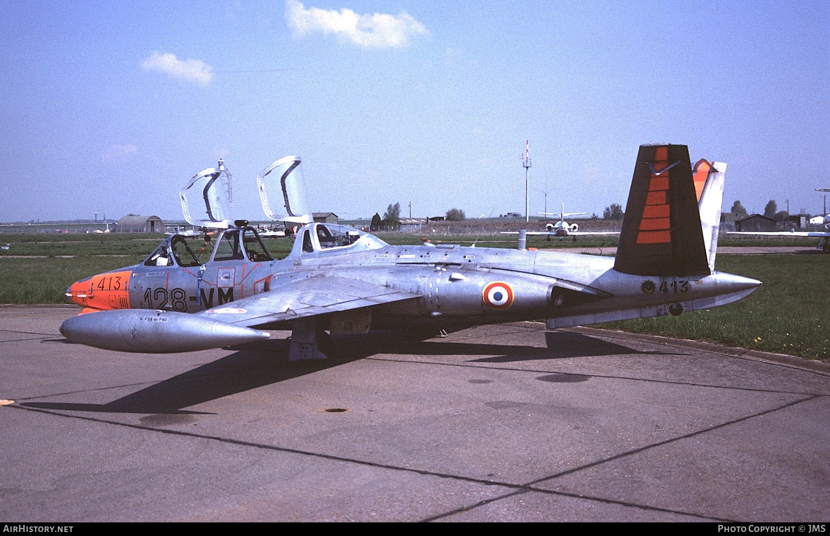 Aircraft Photo of 413 | Fouga CM-170R Magister | France - Air Force | AirHistory.net #809775