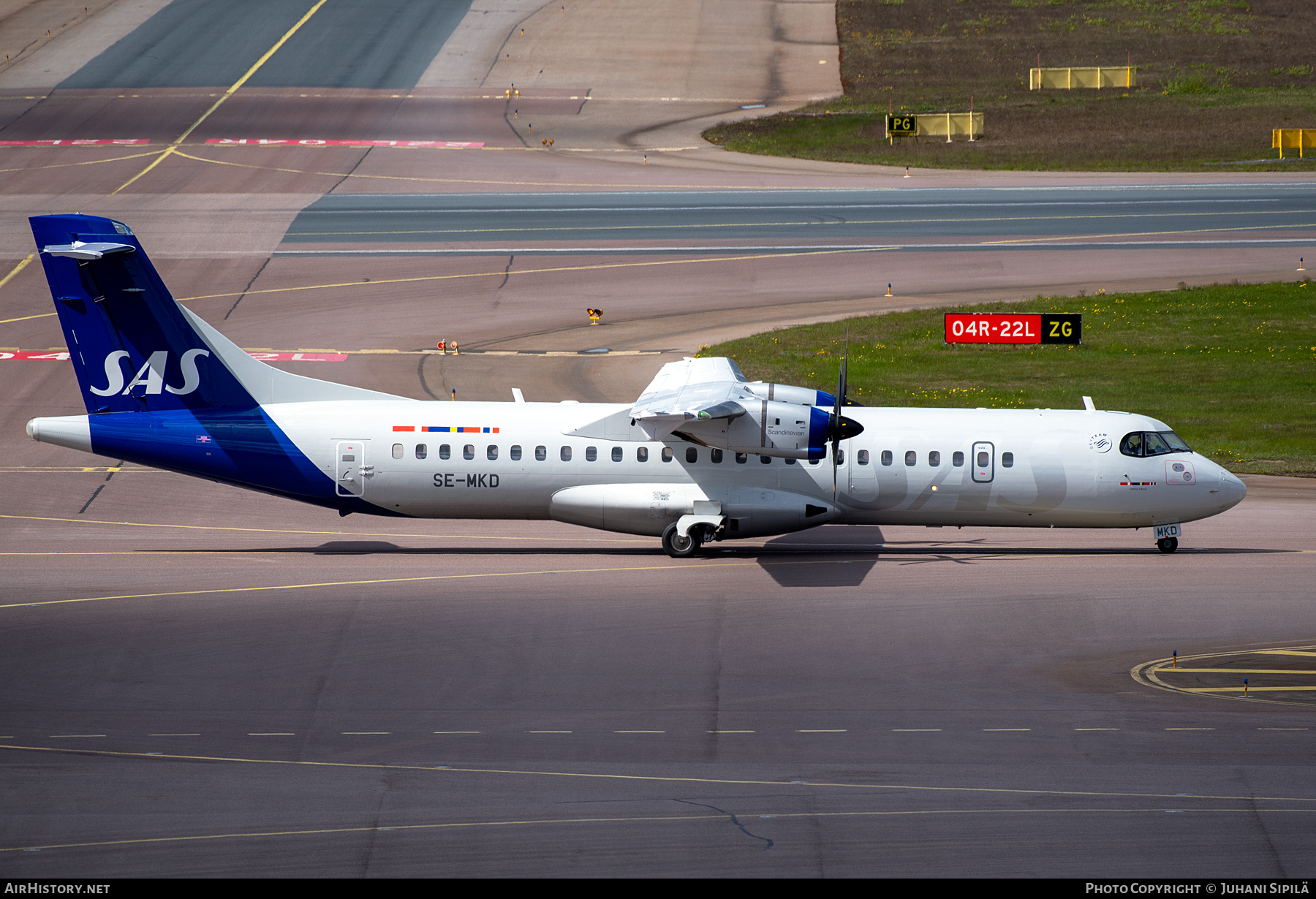 Aircraft Photo of SE-MKD | ATR ATR-72-600 (ATR-72-212A) | Scandinavian Airlines - SAS | AirHistory.net #809778