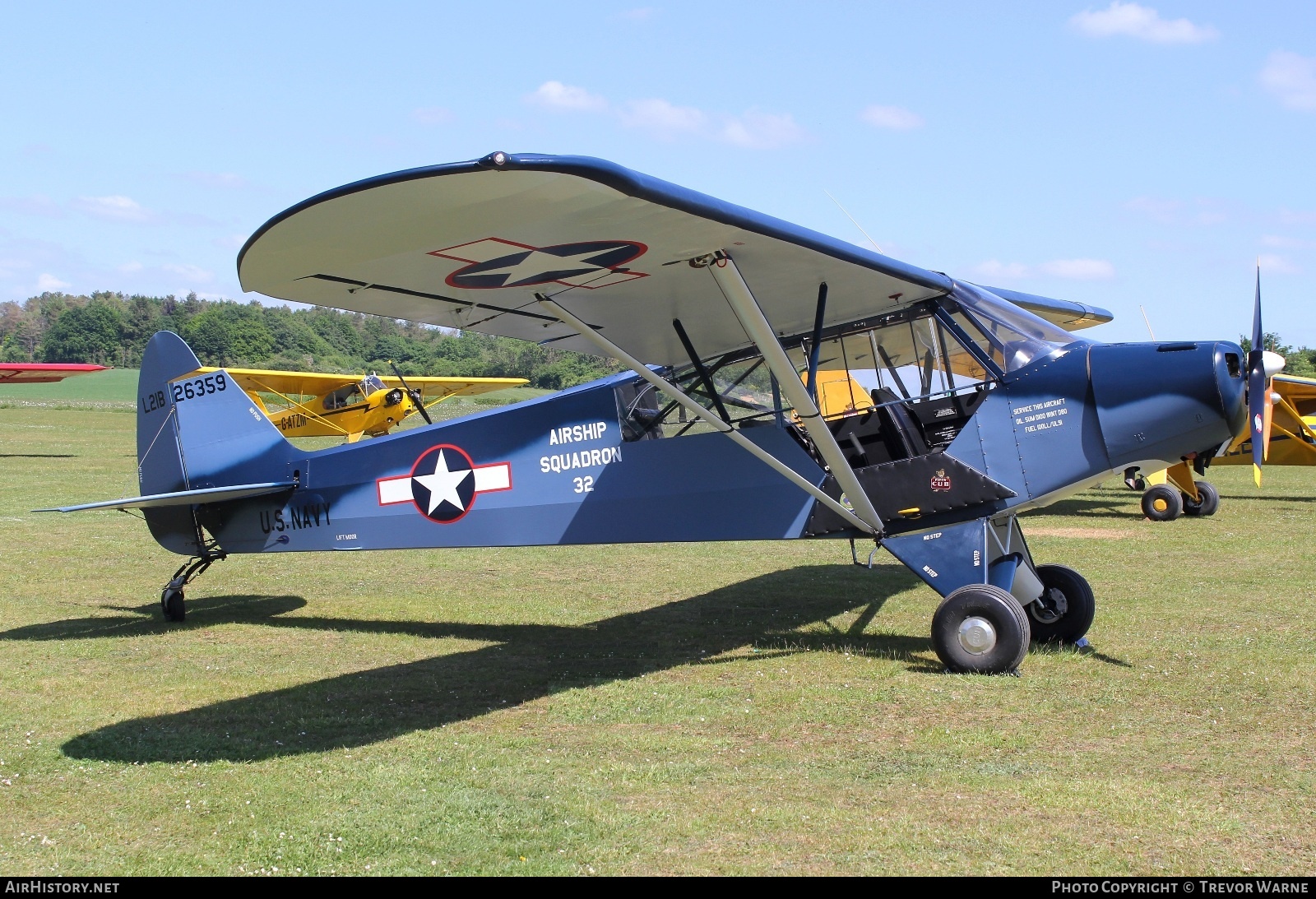 Aircraft Photo of G-BNXM / 26359 | Piper L-21B Super Cub | USA - Navy | AirHistory.net #809806