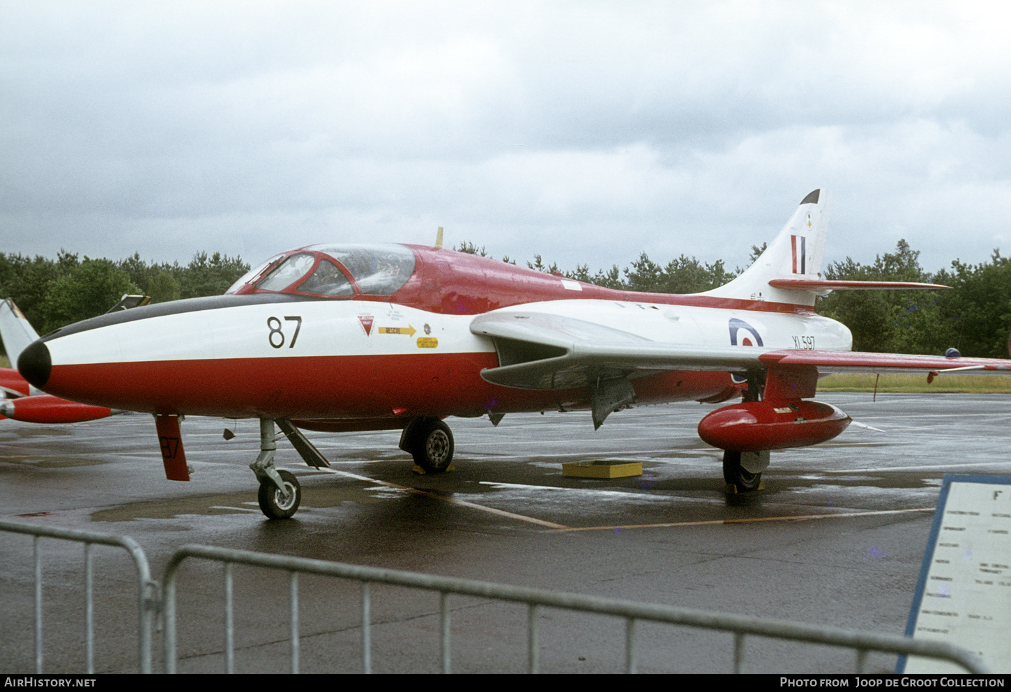 Aircraft Photo of XL597 | Hawker Hunter T7 | UK - Air Force | AirHistory.net #809828
