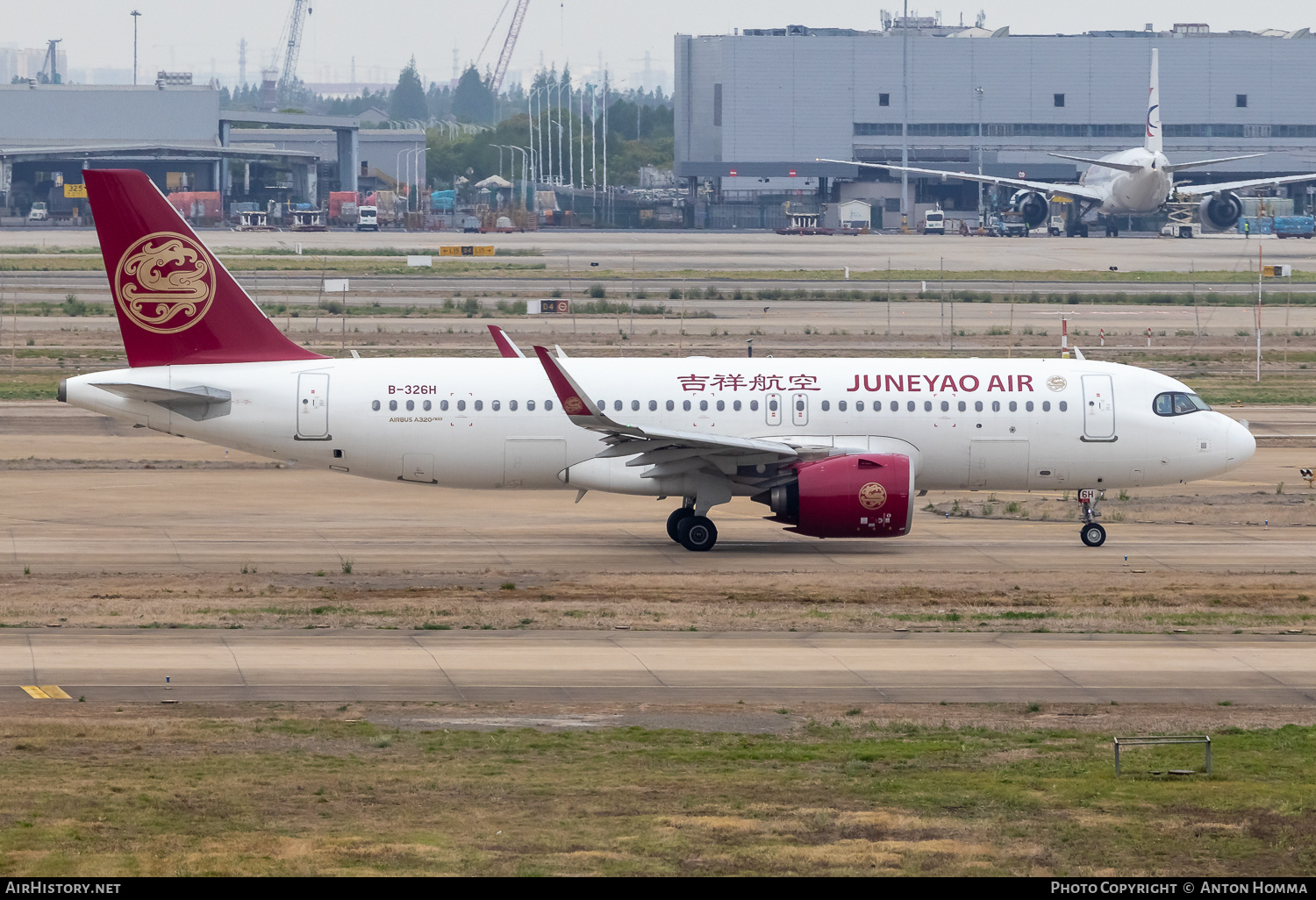 Aircraft Photo of B-326H | Airbus A320-251N | Juneyao Airlines | AirHistory.net #809830