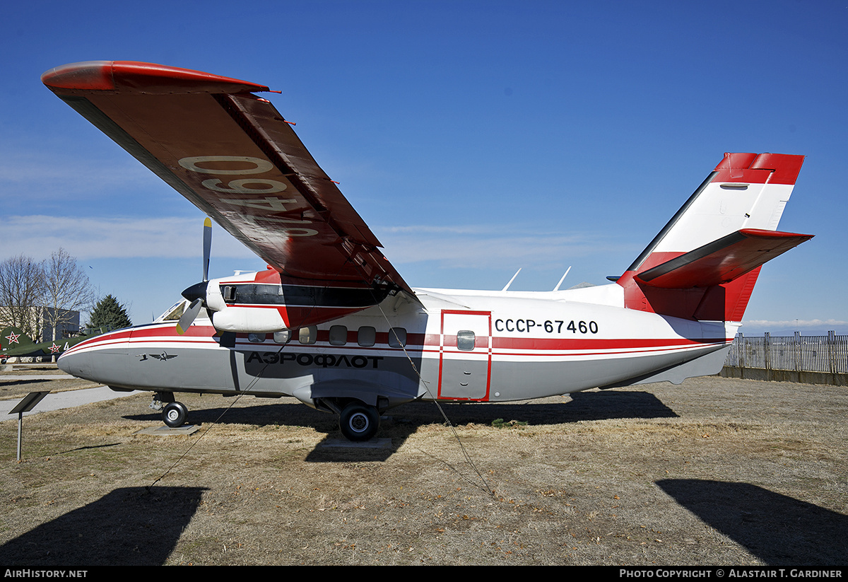 Aircraft Photo of CCCP-67460 | Let L-410UVP Turbolet | Aeroflot | AirHistory.net #809840