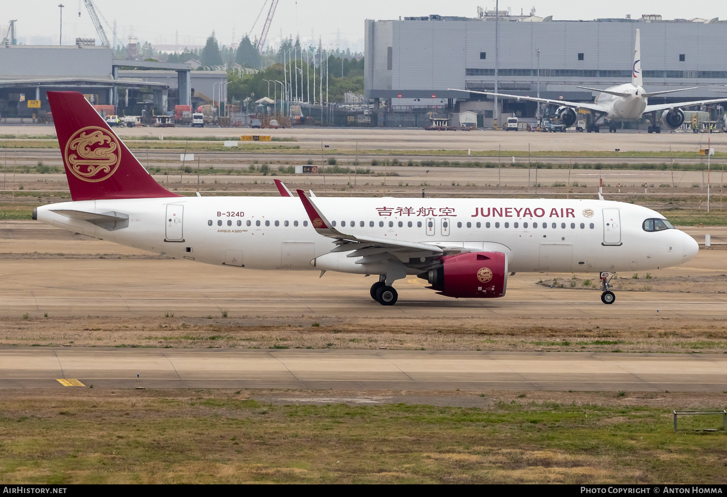 Aircraft Photo of B-324D | Airbus A320-271N | Juneyao Airlines | AirHistory.net #809854