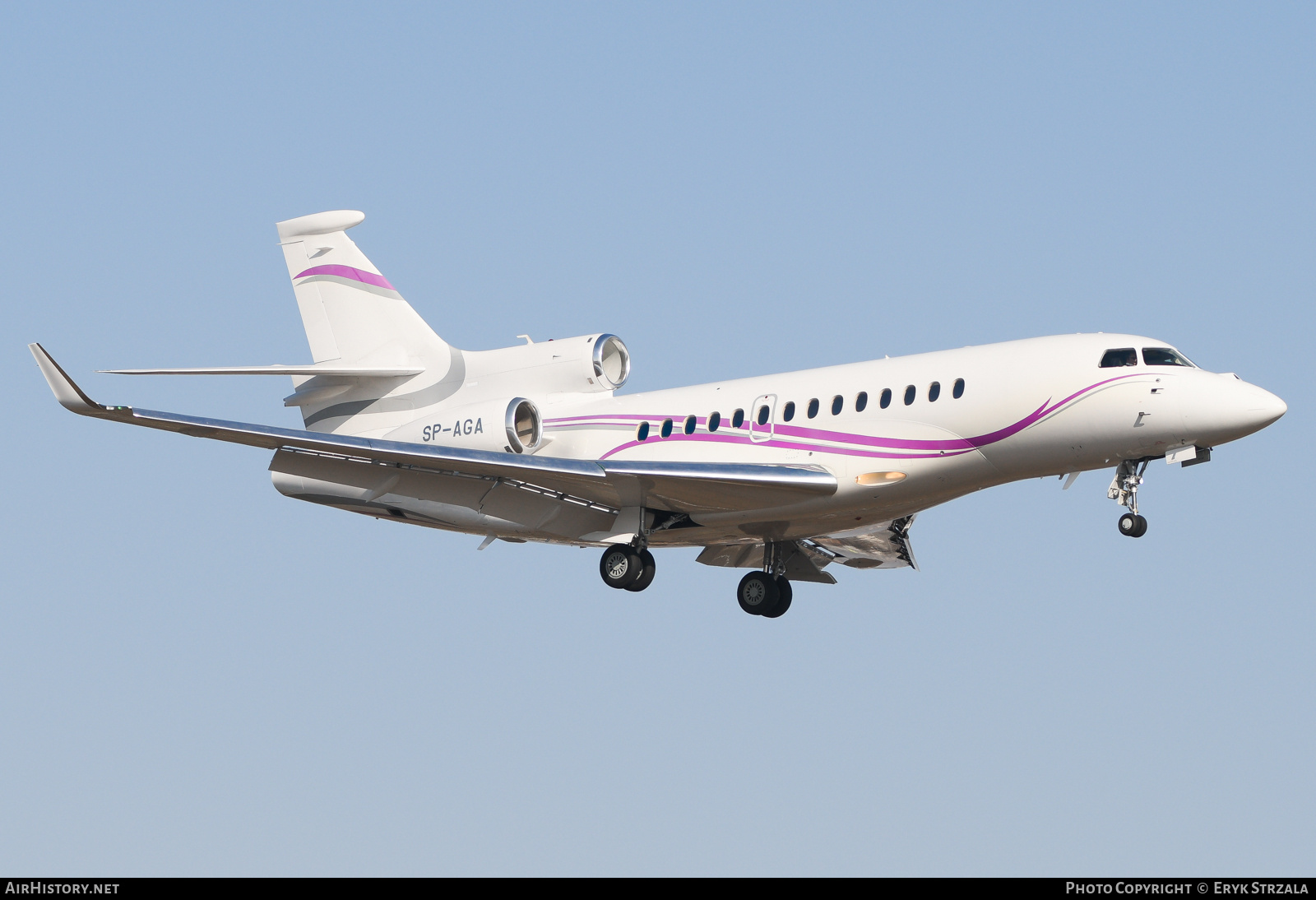 Aircraft Photo of SP-AGA | Dassault Falcon 7X | AirHistory.net #809855