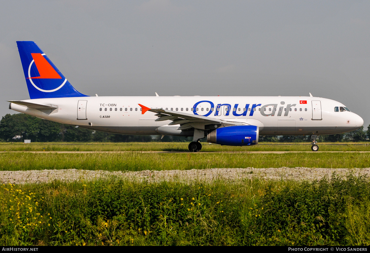 Aircraft Photo of TC-OBN | Airbus A320-232 | Onur Air | AirHistory.net #809861