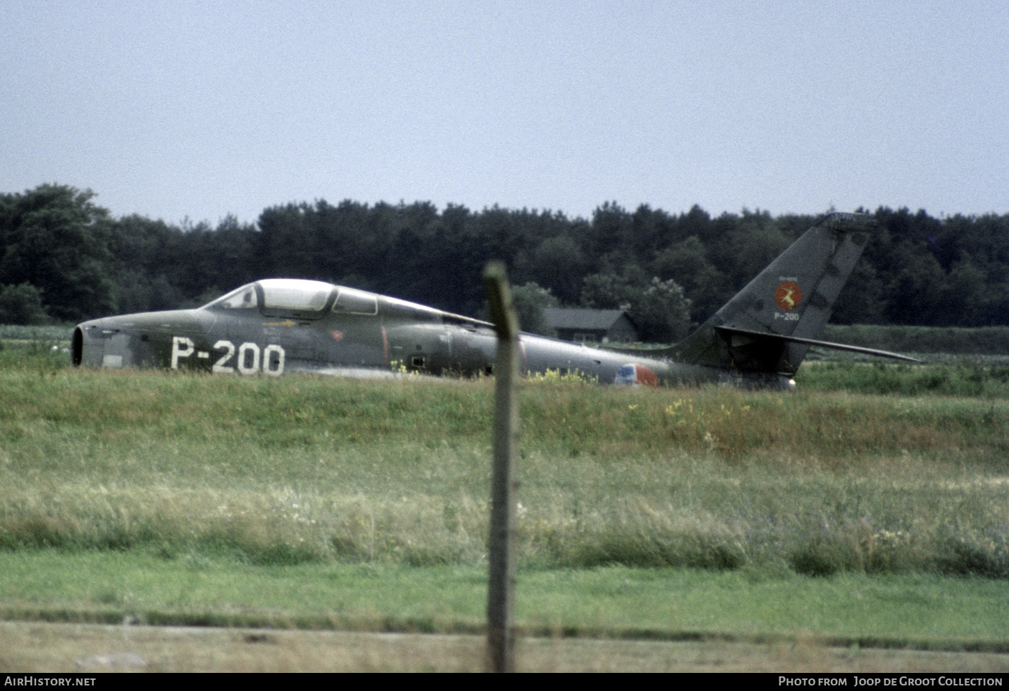 Aircraft Photo of P-200 | Republic F-84F Thunderstreak | Netherlands - Air Force | AirHistory.net #809871