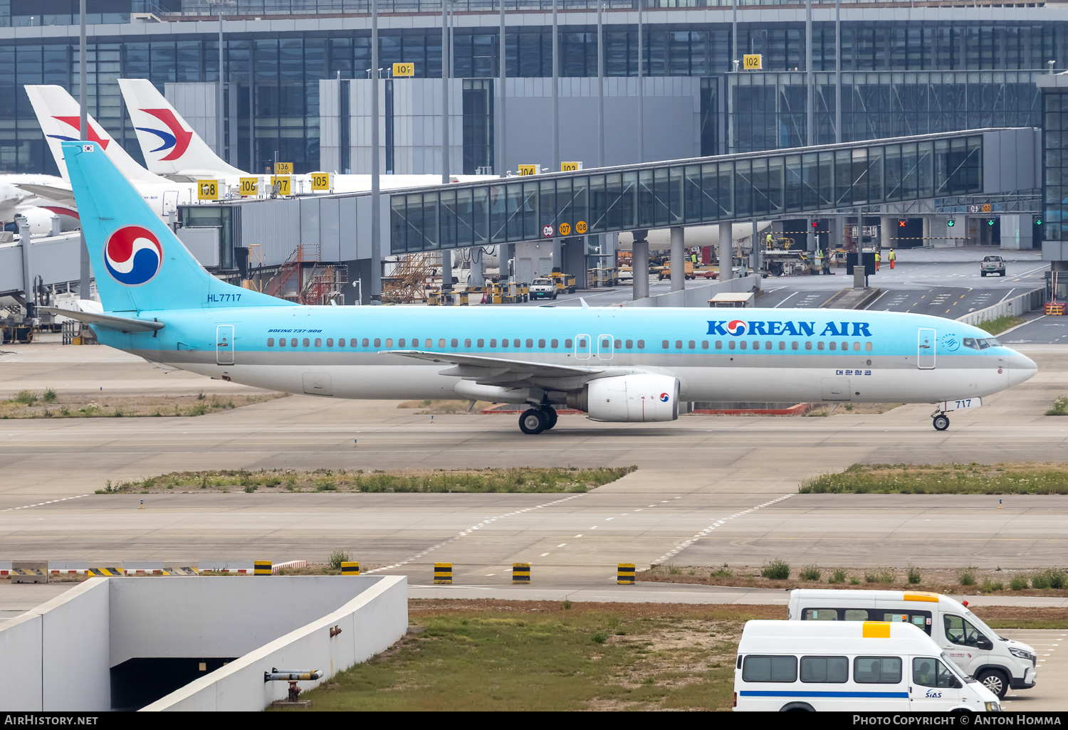 Aircraft Photo of HL7717 | Boeing 737-9B5 | Korean Air | AirHistory.net #809875