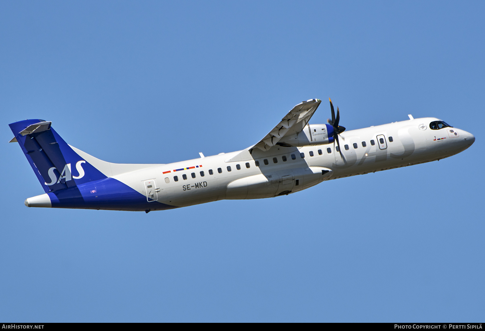 Aircraft Photo of SE-MKD | ATR ATR-72-600 (ATR-72-212A) | Scandinavian Airlines - SAS | AirHistory.net #809876