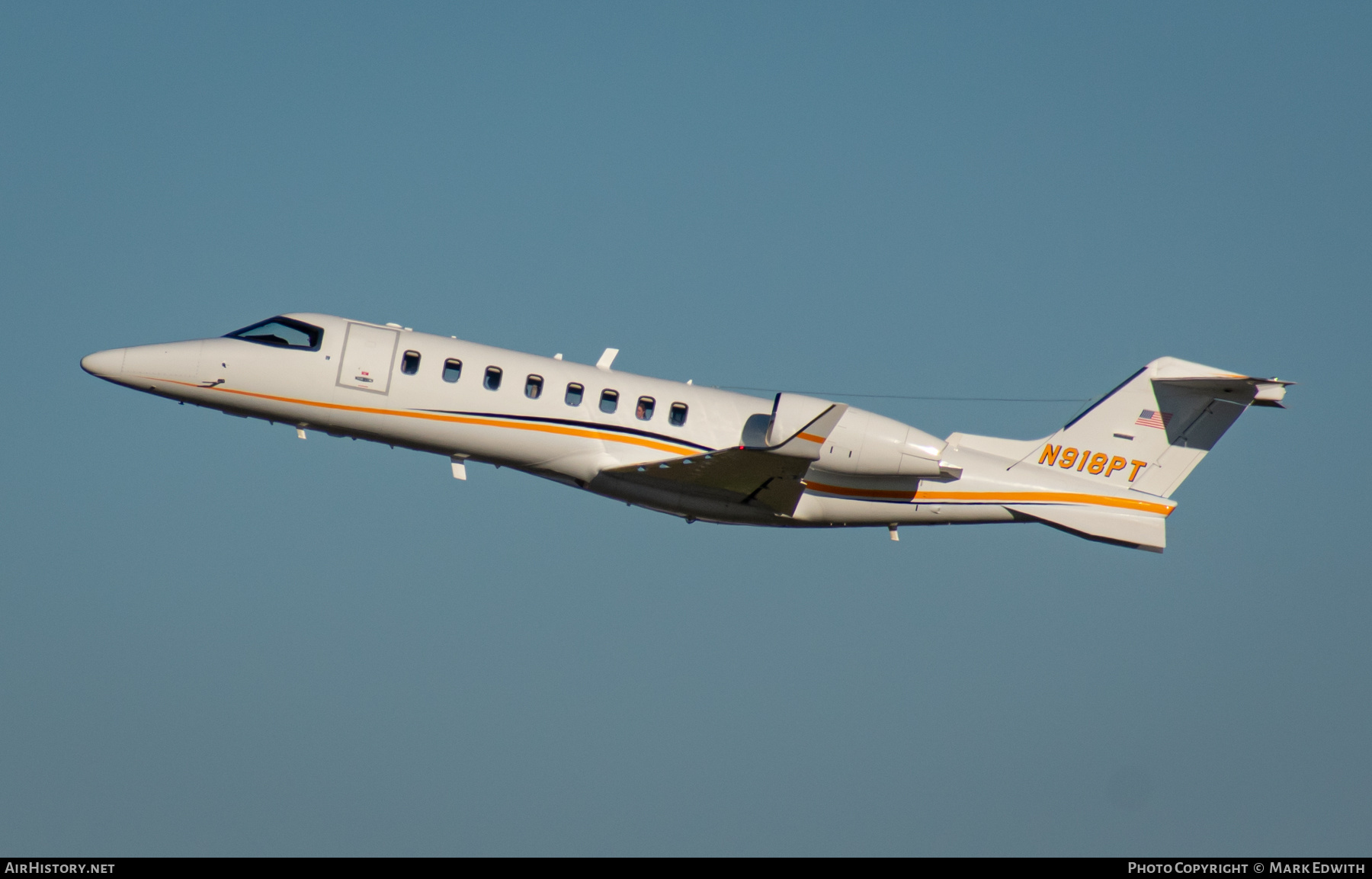 Aircraft Photo of N918PT | Learjet 75 | AirHistory.net #809900