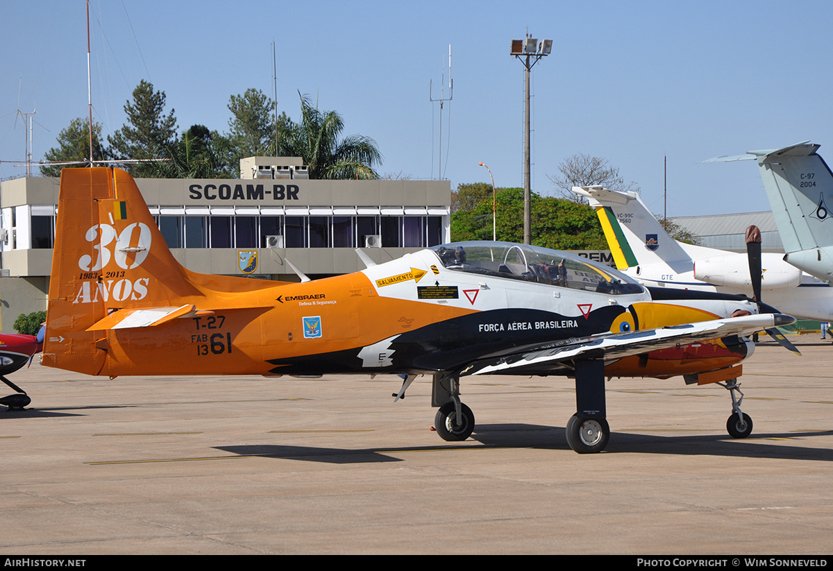Aircraft Photo of 1361 | Embraer T-27 Tucano | Brazil - Air Force | AirHistory.net #809914