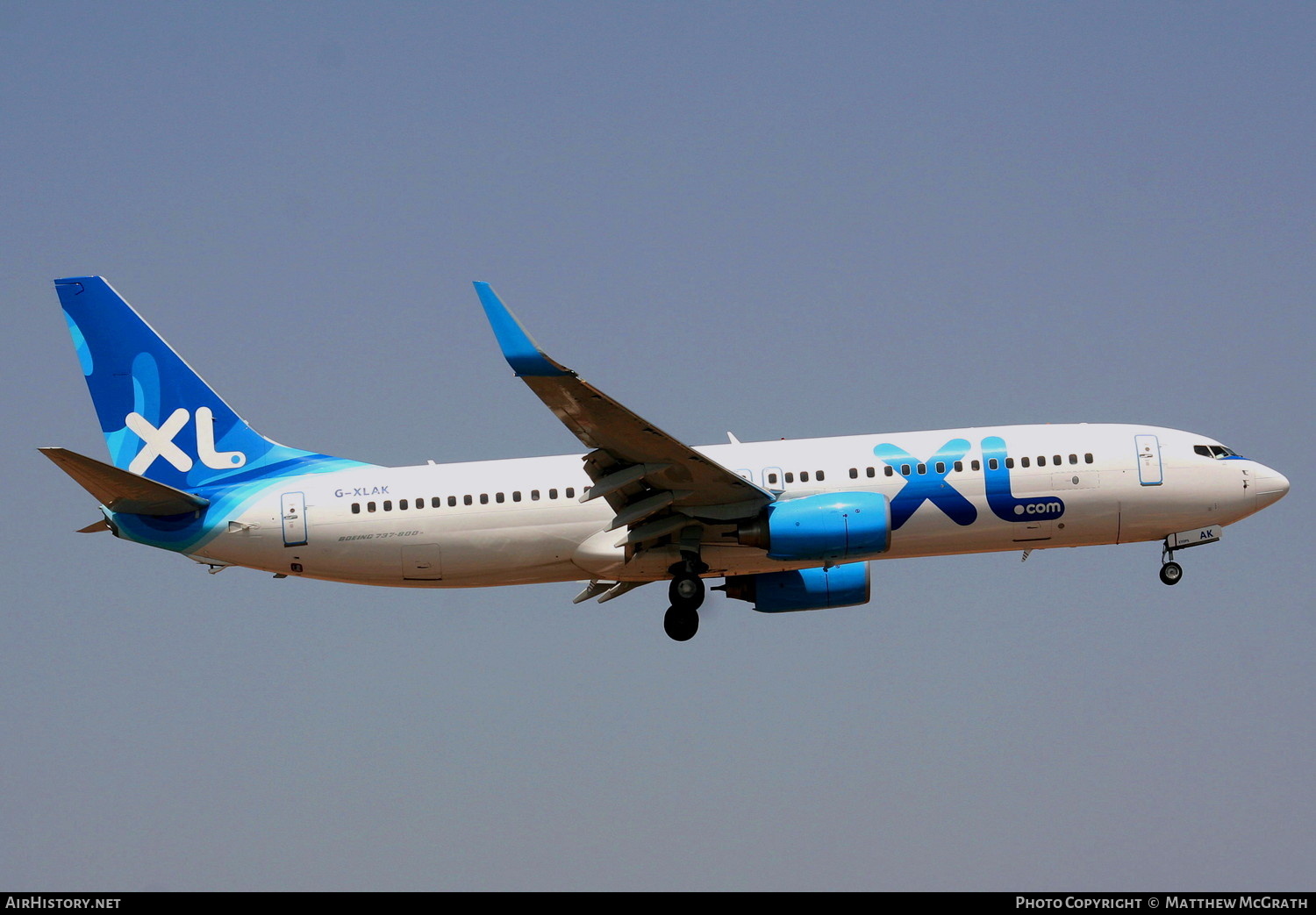 Aircraft Photo of G-XLAK | Boeing 737-8FH | XL Airways | AirHistory.net #809921