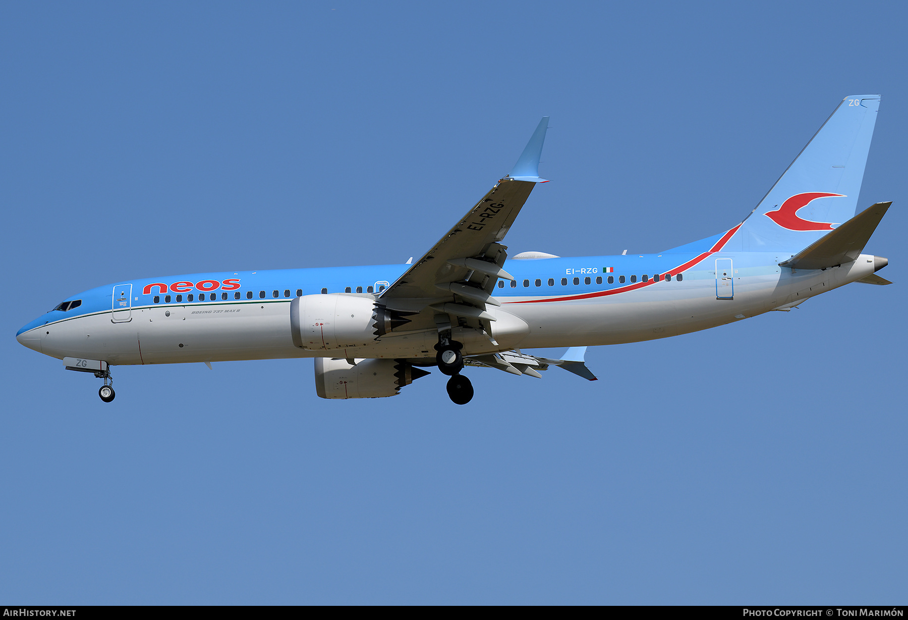 Aircraft Photo of EI-RZG | Boeing 737-8 Max 8 | Neos | AirHistory.net #809933