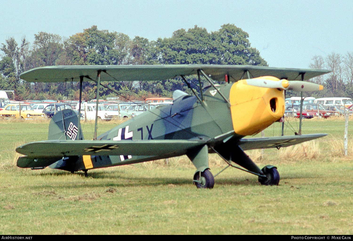 Aircraft Photo of G-ATJX / 5036 | Dornier Bü-131B Jungmann | Germany - Air Force | AirHistory.net #809954