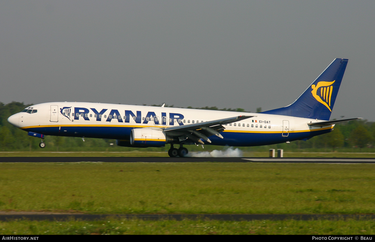 Aircraft Photo of EI-DAT | Boeing 737-8AS | Ryanair | AirHistory.net #809956