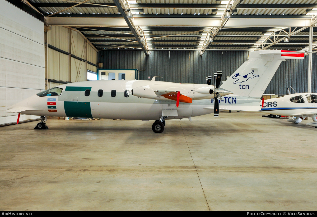 Aircraft Photo of PH-TCN | Piaggio P-180 Avanti | TCN Property Project - Trammel Crow Netherlands | AirHistory.net #809969