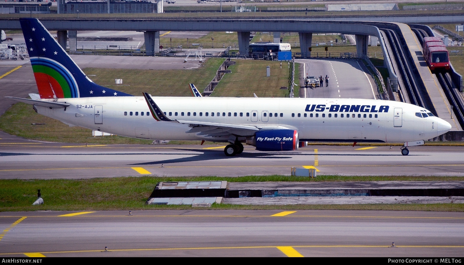 Aircraft Photo of S2-AJA | Boeing 737-8Q8 | US - Bangla Airlines | AirHistory.net #809997
